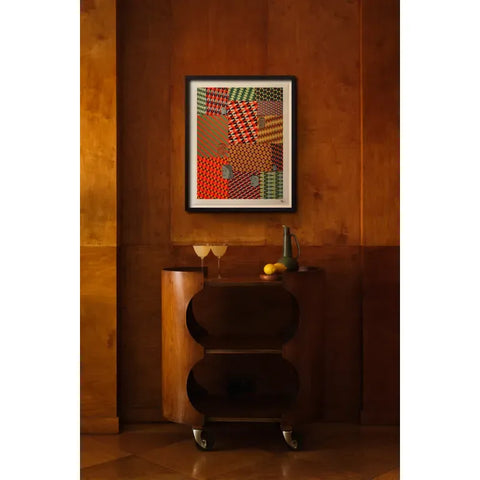 Barry McGee: Fuzz Gathering Unframed Print