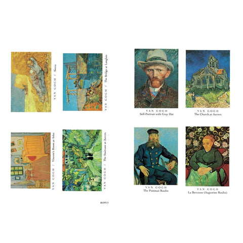 Van Gogh: 16 Art Stickers