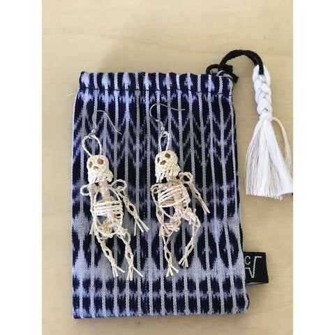 Skeleton Earrings by Carla Fernandez