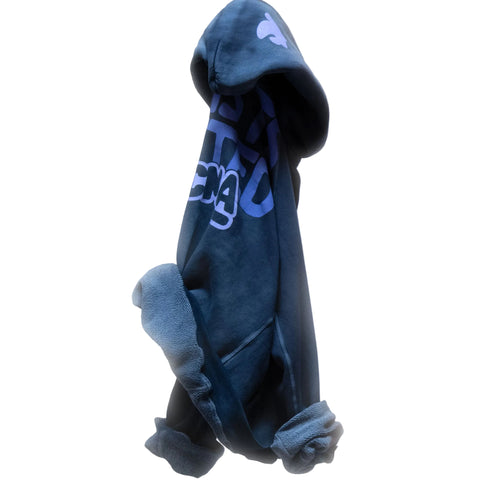 FREECITY × LACMA Artists Wanted Pullover Hoodie in Blue