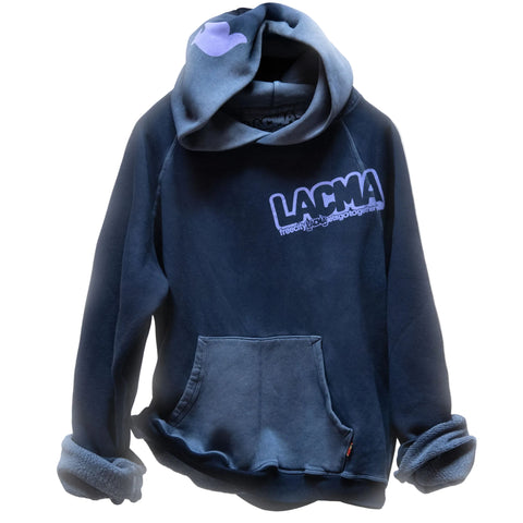 FREECITY × LACMA Artists Wanted Pullover Hoodie in Blue