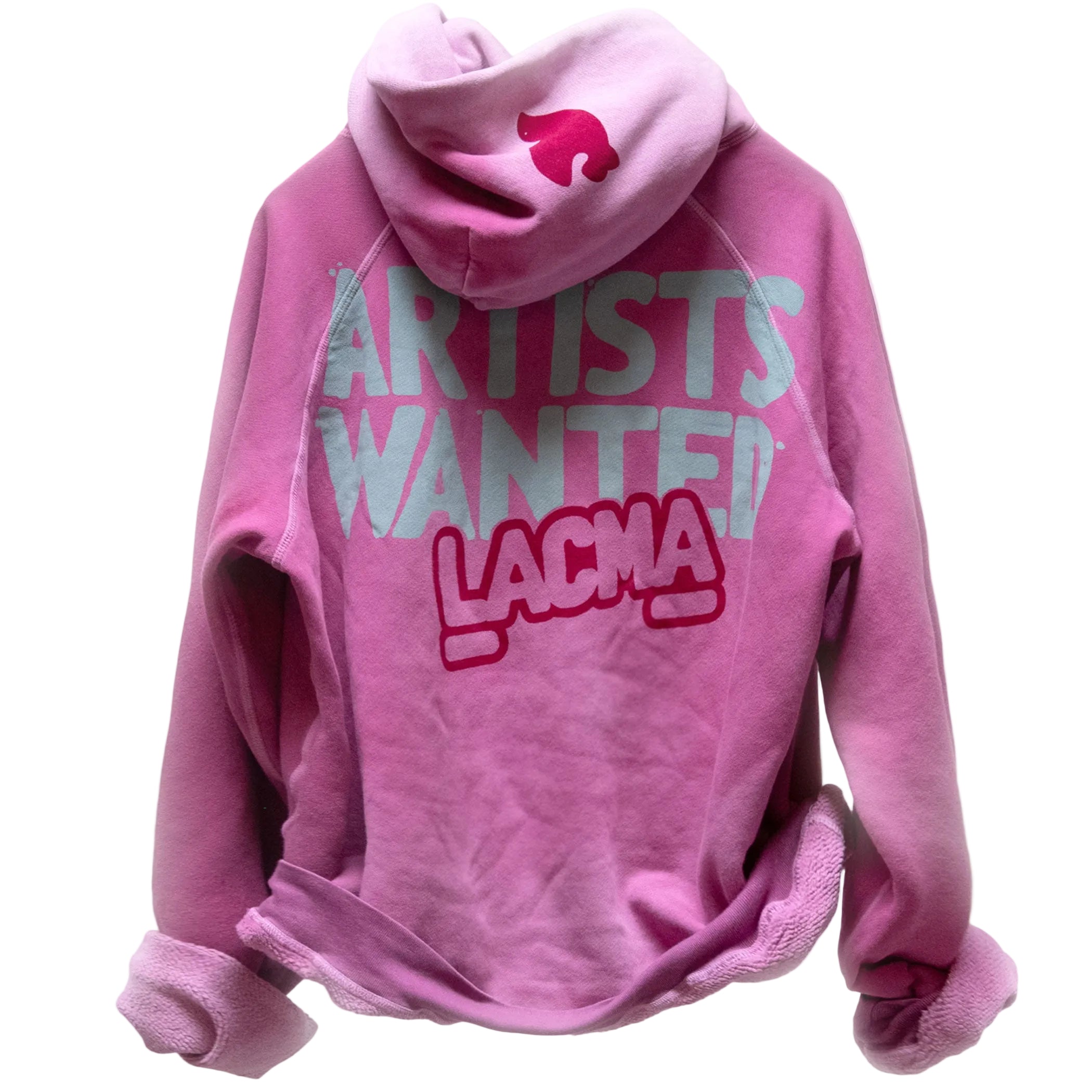 FREECITY × LACMA Artists Wanted Pullover Hoodie in Pink – LACMA Store