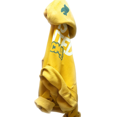 FREECITY × LACMA Artists Wanted Pullover Hoodie in Yellow