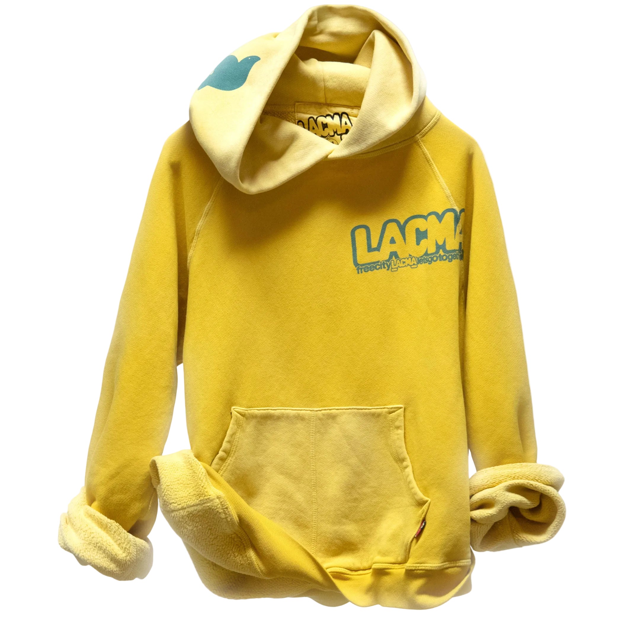 FREECITY × LACMA Artists Wanted Pullover Hoodie in Yellow – LACMA