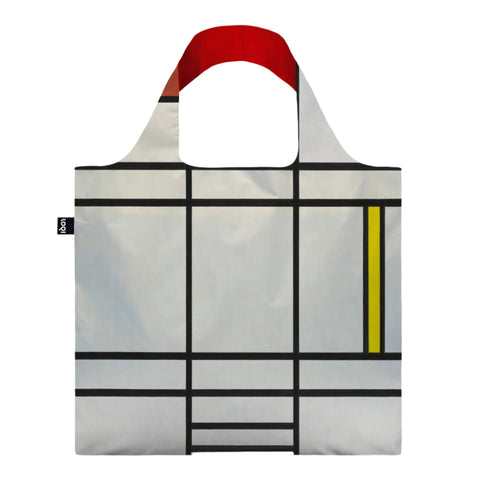 Piet Mondrian Composition in White, Red, and Yellow LOQI Tote