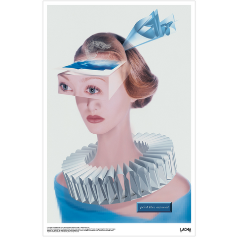 Valicenti Print this Moment LACMA Poster