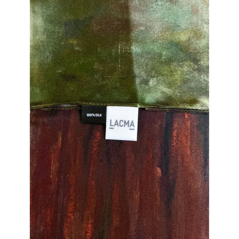 Claude Monet Asters Silk Scarf