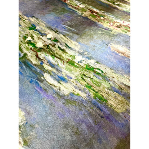Claude Monet Water Lilies Silk Scarf