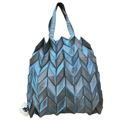 LACMA × NUNO Sputtered Chrome Tote
