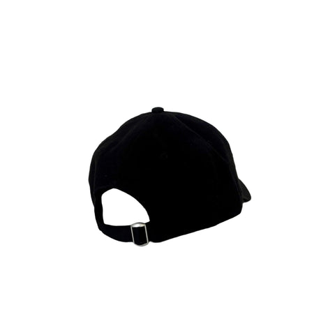LA Hat Black with Black Embroidery