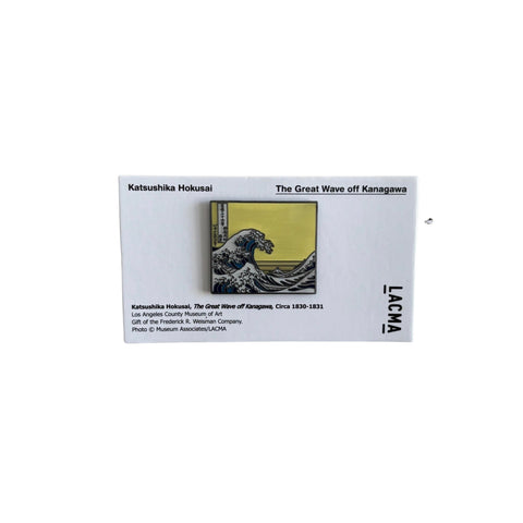The Great Wave off Kanagawa Enamel Pin