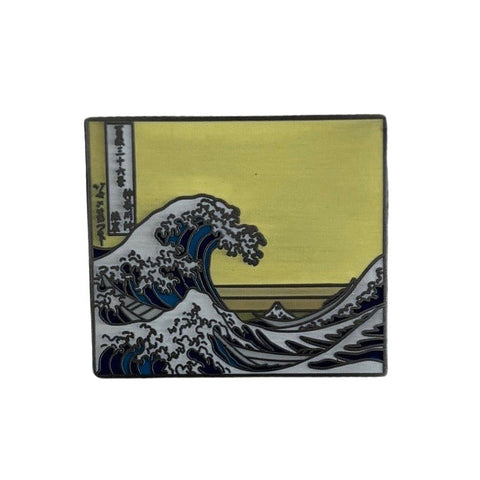The Great Wave off Kanagawa Enamel Pin