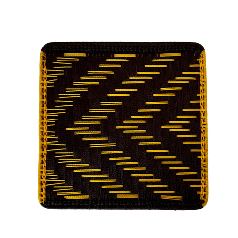 ALÁRA LACMA For You Tray YELLOW Chevron Pattern