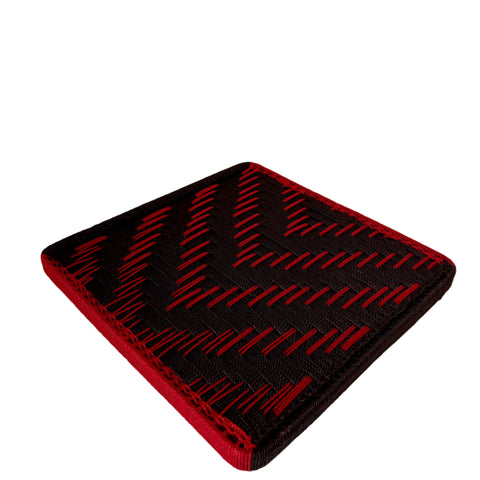 ALÁRA LACMA For You Tray RED Chevron Pattern
