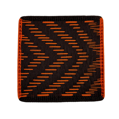 ALÁRA LACMA For You Tray ORANGE Chevron Pattern
