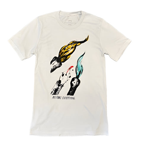 Pettibon Pen and Brushes T-shirt