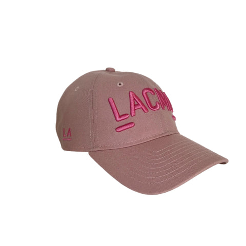LACMA Logo Hat Pink with Pink