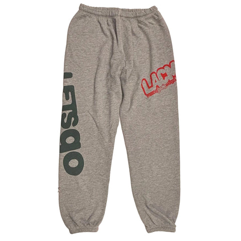 FREECITY × LACMA Lets Go Together Sweatpants in Gray