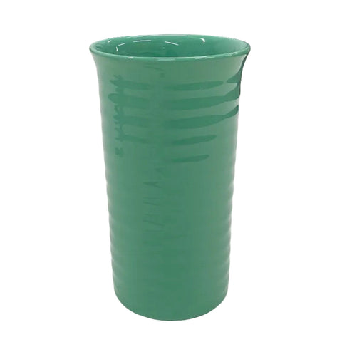 Bauer 7 inch Ringware Vase in Turquoise