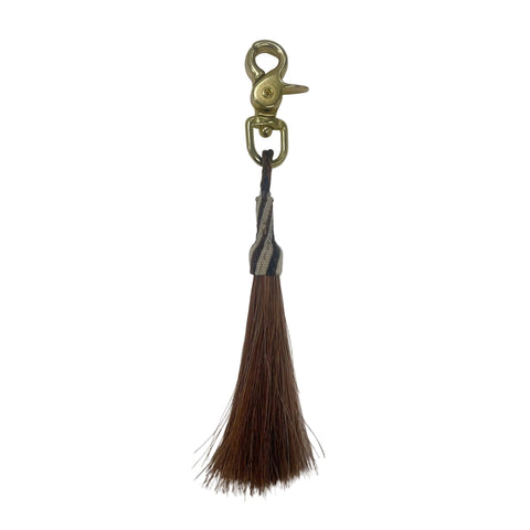 Horse Hair Keychain in Brown