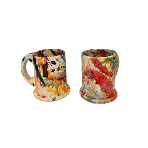 Echo Park Pottery Large Mug Splattered