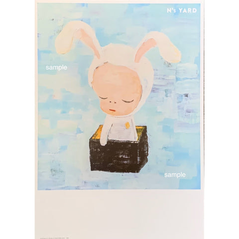 Yoshitomo Nara Little Bunny in the Box Poster