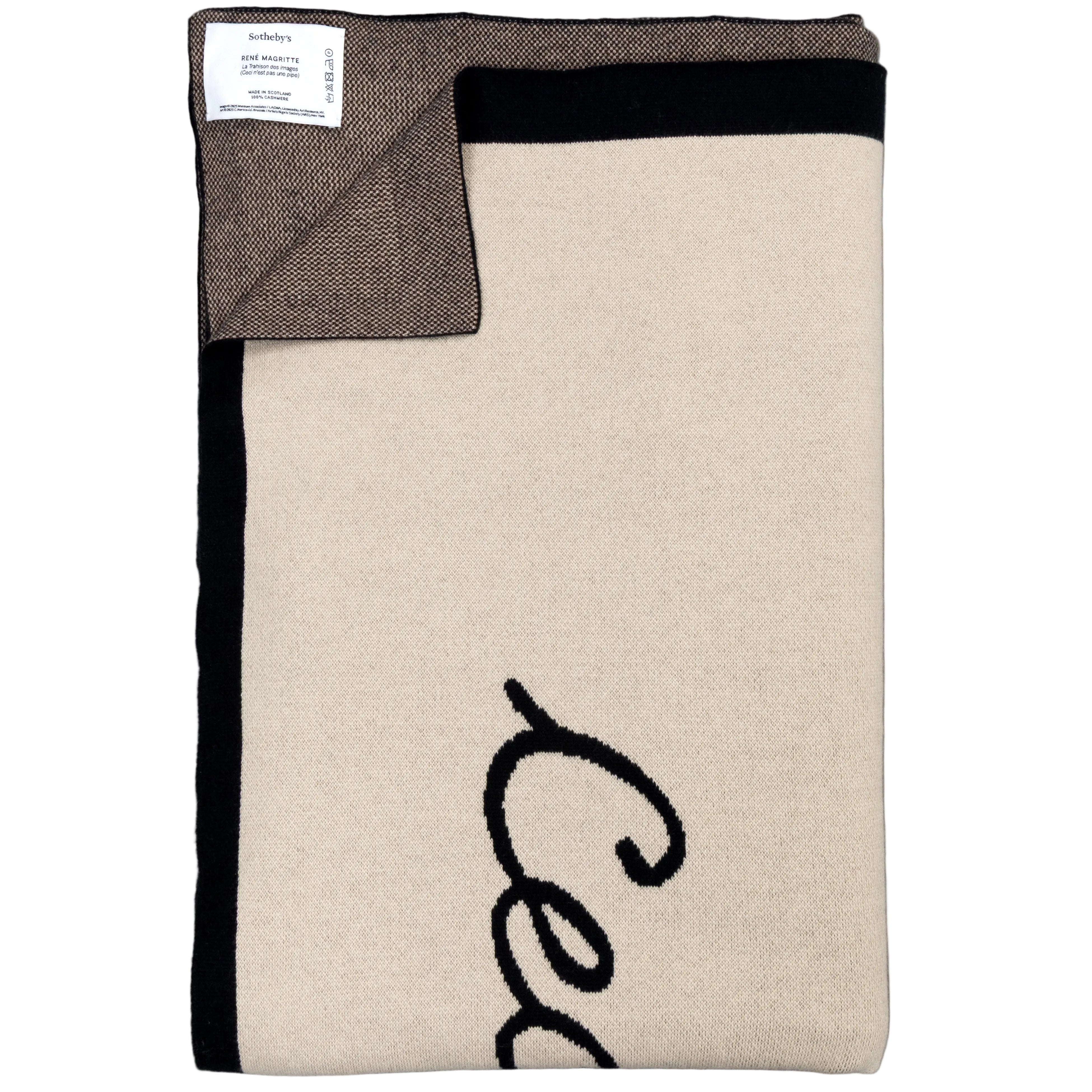 ラグ・カーペット  ECONOMICS EXPERIMENT Blanket Magritte Blanket by Sotheby's – LACMA Store