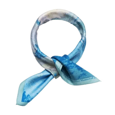 Monet Water Lilies Silk Neckerchief