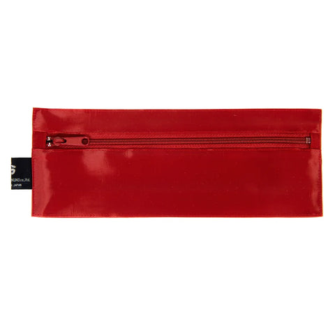 NUNO Pencil Pouch: Coal in Red