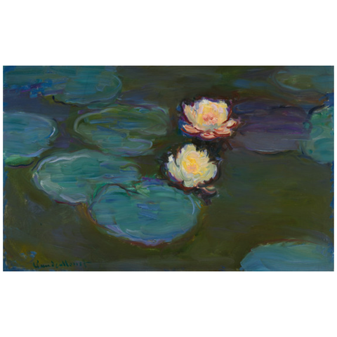 LUNYA X LACMA Monet Water Lilies Sleep Mask
