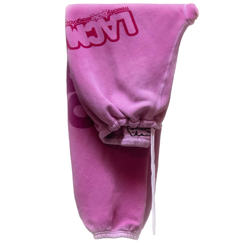 FREECITY × LACMA Lets Go Together Sweatpants in Pink