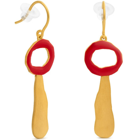Golden Hook Earrings