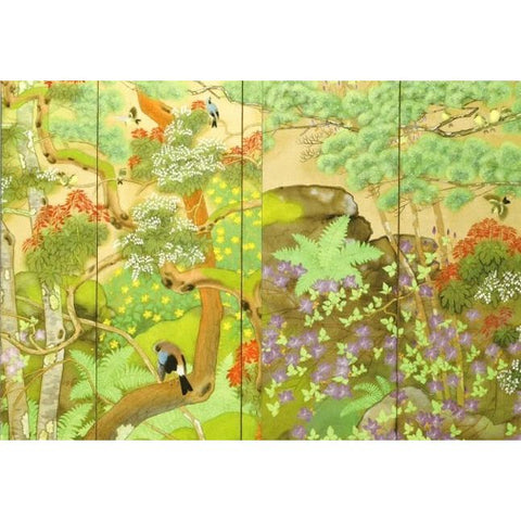 Japanese Screens Notecard Set