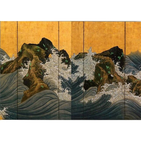 Japanese Screens Notecard Set