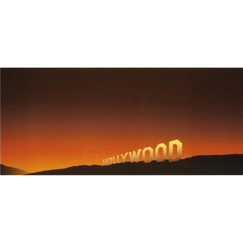 Ed Ruscha Hollywood Postcard (large-format)