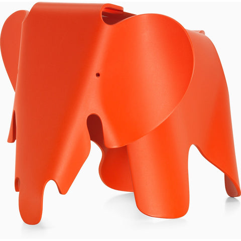 Eames Small Elephant in Poppy Red
