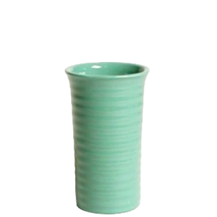 Bauer 7 inch Ringware Vase in Turquoise