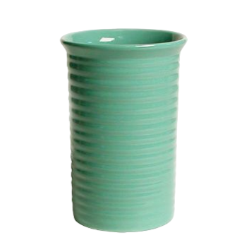Bauer 9 inch Ringware Vase in Turquoise