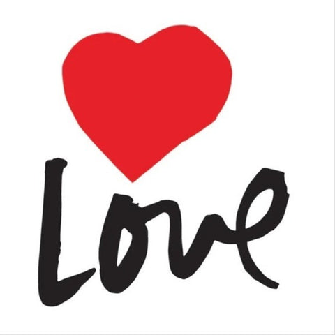 Corita Kent "Love" Sticker