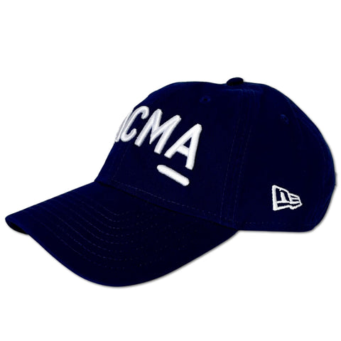 LACMA Logo Hat Dark Royal with White