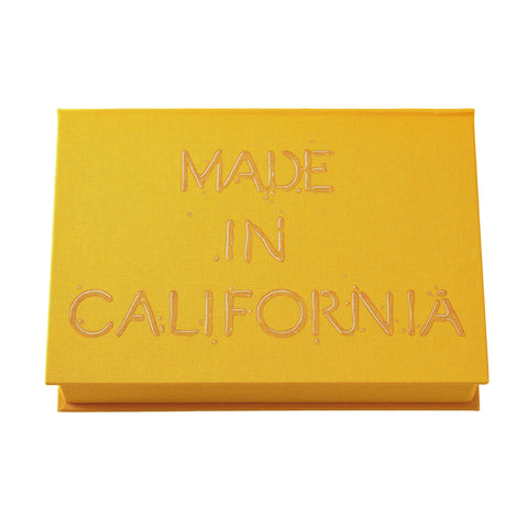 Made in California Limited Edition Chocolate Box by Ed Ruscha × andSons Chocolatiers