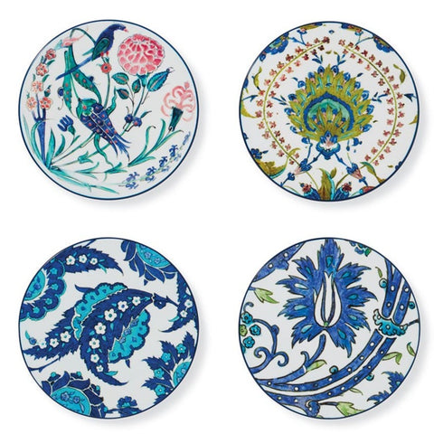 Iznik Garden Lacquer Coasters