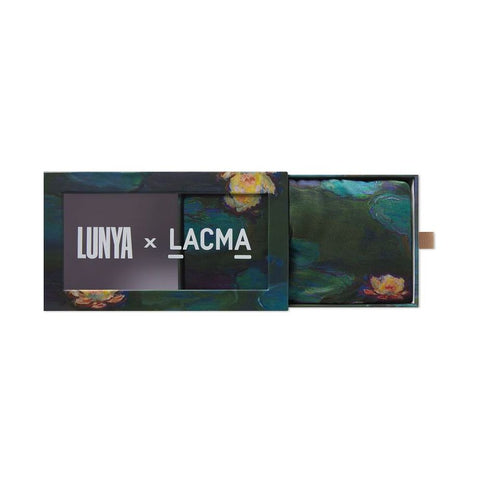 LUNYA X LACMA Monet Water Lilies Sleep Mask