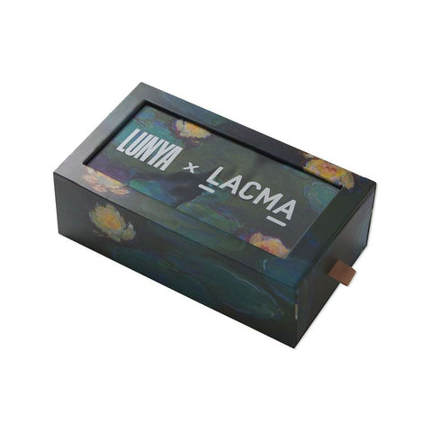 LUNYA X LACMA Monet Water Lilies Sleep Mask