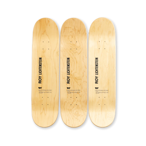 Roy Lichtenstein: Explosion, 1967 Skateboard Deck Set