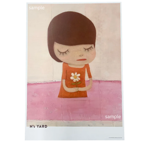 Yoshitomo Nara In the Pink Water Poster