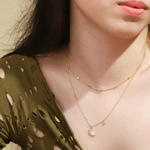 The Moon & Star Necklace