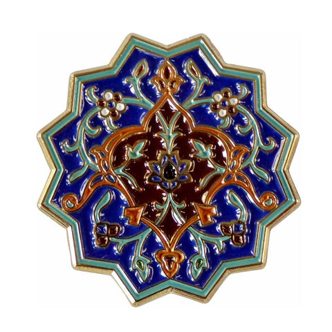 Tile Enamel Pin