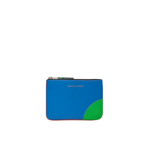 Comme des Garçons Fluo Blue Orange Wallet