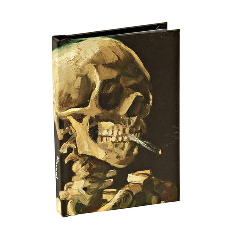 Head of a Skeleton with a Burning Cigarette Vincent van Gogh Mini Notebook